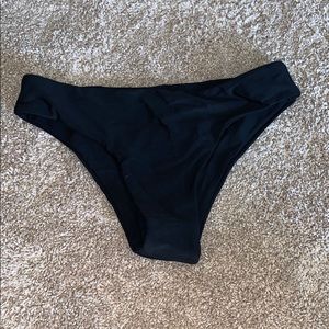 Black bikini bottoms
